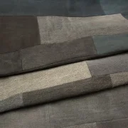 Möbelstoff Jeans 100% Baumwolle Bezugsstoff Polsterstoff Patchwork-Optik für Nähen Sofa Couch Sessel Eckbank Edel luxuriös luxus Naturfaser Baumwollstoff Stoff Jeansstoff