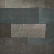 Möbelstoff Jeans 100% Baumwolle Bezugsstoff Polsterstoff Patchwork-Optik für Nähen Sofa Couch Sessel Eckbank Edel luxuriös luxus Naturfaser Baumwollstoff Stoff Jeansstoff
