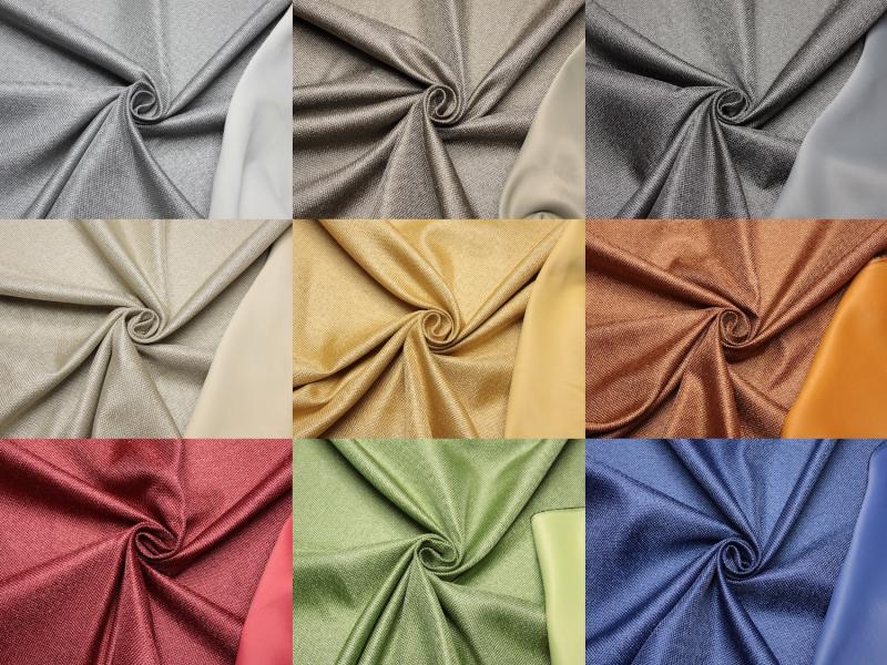 Verdunkelungsstoff Satin Vorhangstoff Blackout