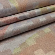 Möbelstoff Bezugsstoff Polsterstoff Dekostoff Abstrakt Schwerentflammbar für Sofa Couch Stuhl Eckbank Kissen mehrfrbig Modern