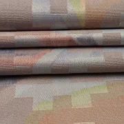Möbelstoff Bezugsstoff Polsterstoff Dekostoff Abstrakt Schwerentflammbar für Sofa Couch Stuhl Eckbank Kissen mehrfrbig Modern