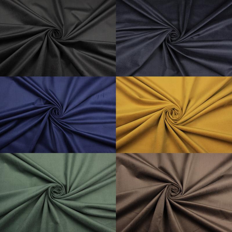 Baumwollsamt Samt Velours Velvet Bekleidungsstoff Stretch elastisch Baumwolle Cotton