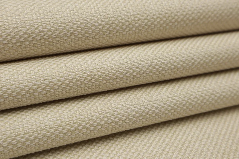 Luxus Möbelstoff weicher Canvas Seidenmatt Designer Polsterstoff Hochwertiger luxuriös Bezugsstoff Dekostoff für Sofa Stoff Eckbank Couch Stuhl Premium Chesterfield Modern Elegant Soft Helbbeige