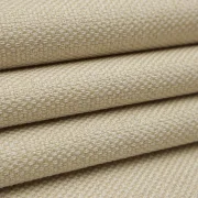 Luxus Möbelstoff weicher Canvas Seidenmatt Designer Polsterstoff Hochwertiger luxuriös Bezugsstoff Dekostoff für Sofa Stoff Eckbank Couch Stuhl Premium Chesterfield Modern Elegant Soft Helbbeige