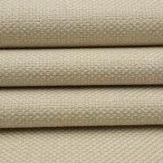 Luxus Möbelstoff weicher Canvas Seidenmatt Designer Polsterstoff Hochwertiger luxuriös Bezugsstoff Dekostoff für Sofa Stoff Eckbank Couch Stuhl Premium Chesterfield Modern Elegant Soft Helbbeige