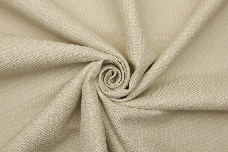 Luxus Möbelstoff weicher Canvas Seidenmatt Designer Polsterstoff Hochwertiger luxuriös Bezugsstoff Dekostoff für Sofa Stoff Eckbank Couch Stuhl Premium Chesterfield Modern Elegant Soft Helbbeige