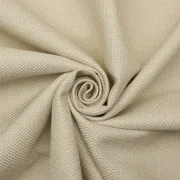Luxus Möbelstoff weicher Canvas Seidenmatt Designer Polsterstoff Hochwertiger luxuriös Bezugsstoff Dekostoff für Sofa Stoff Eckbank Couch Stuhl Premium Chesterfield Modern Elegant Soft Helbbeige