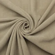 Möbelstoff Weicher Samt Velvet Velours Bezugsstoff Polsterstoff Dekostoff Soft für Sofa Eckbank Couch Stuhl Premium Modern Edel Graubeige